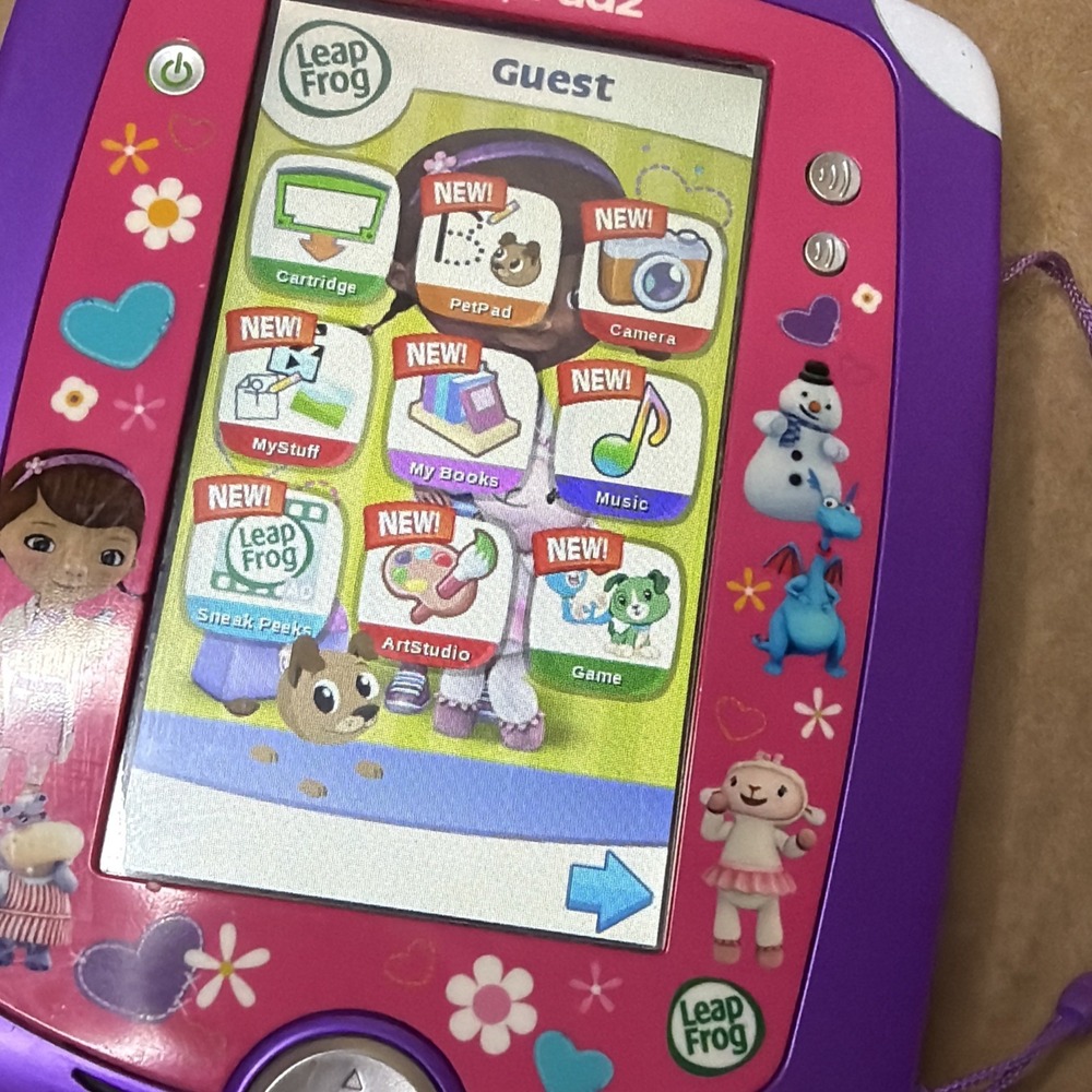 LeapFrog LeapPad2 Doc McStuffins Electronic Learning Tablet for Ages 3-9 - Picture 6 of 7